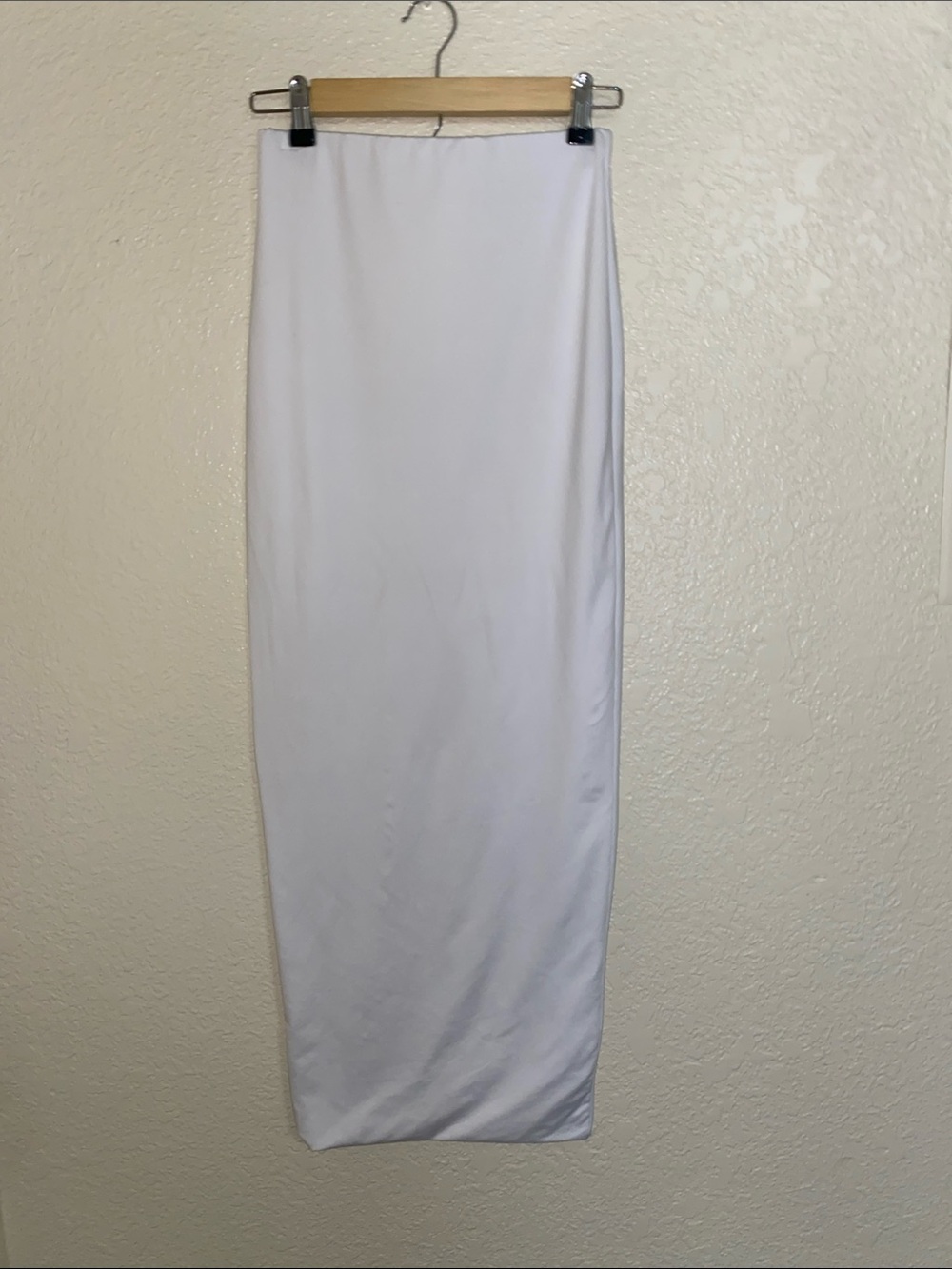 Fashion Nova White Maxi Skirt